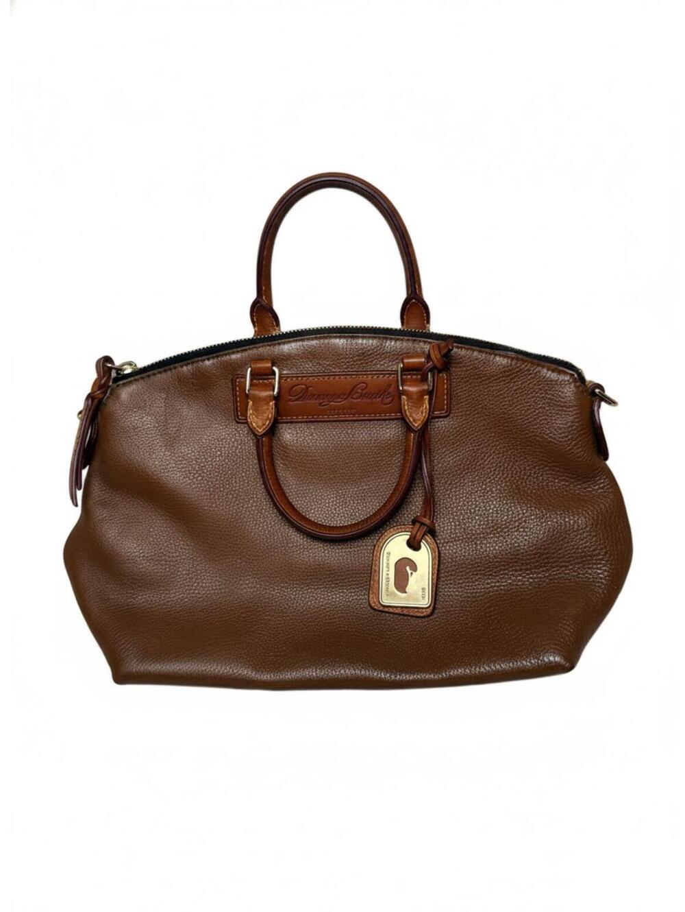 Dooney & Bourke Florentine Vacchetta Leather Bag Brown